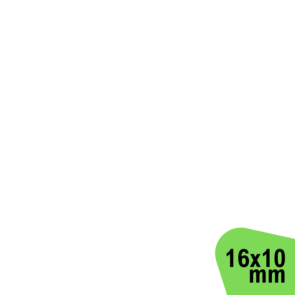 Tamanho 16x10mm
